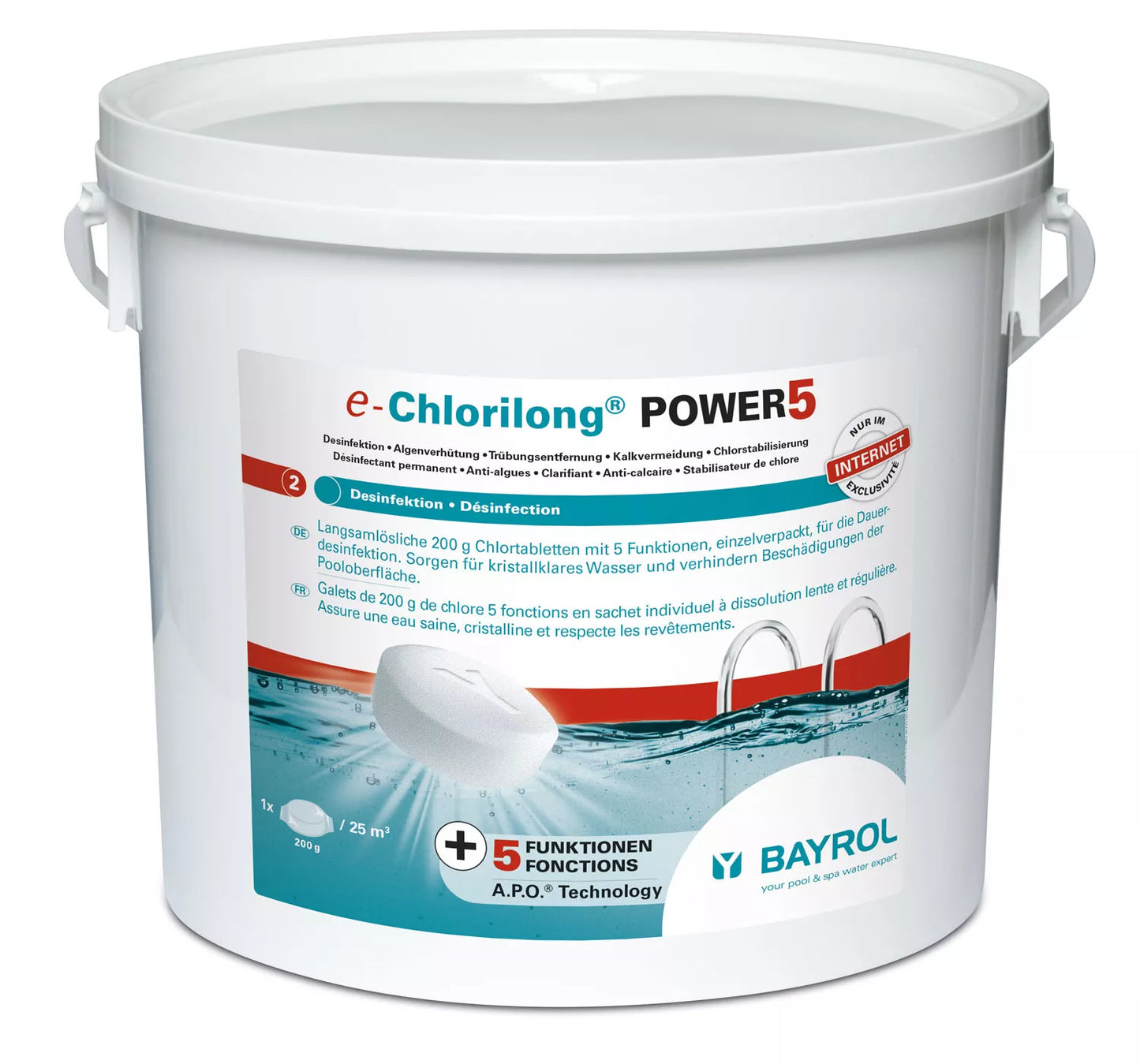 Chlorilong® POWER 5 - mit Clorodor Control® Kapsel