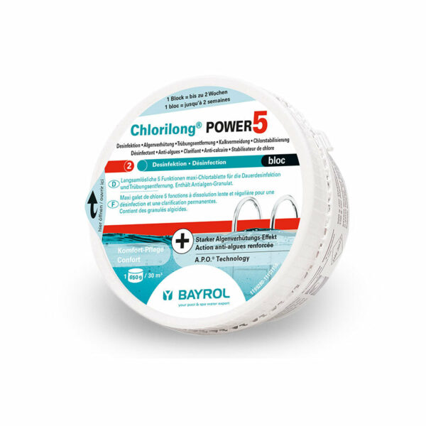 Chlorilong Power5 Bloc 650g Dose 1