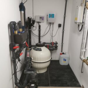 Komplett-Set: Filteranlage 11m³/h für Pools bis 44m³